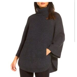 UGG Raelynn Sweater Poncho small boho knit cozy designer small $122 spring